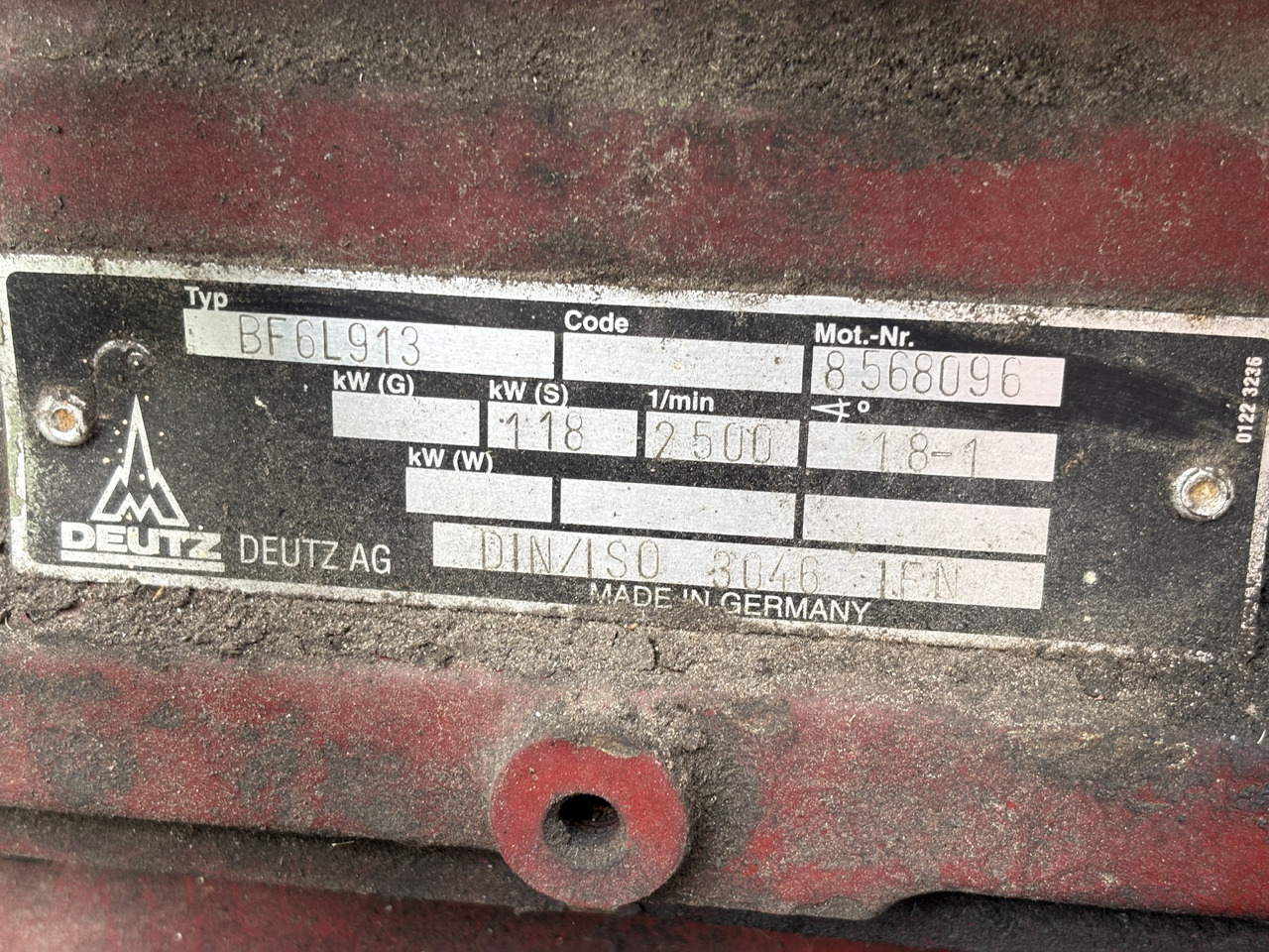 Deutz BF6L913 Silnik 6 Cylindrowy Turbo - Motor para Maquinaria agrícola: foto 5 Deutz BF6L913 Silnik 6 Cylindrowy Turbo - Motor para Maquinaria agrícola: foto 5