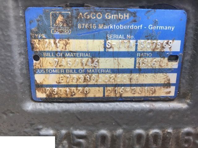 Fendt 500 700 - Zwrotnica Zwolnica - Mangueta para Maquinaria agrícola: foto 1 Fendt 500 700 - Zwrotnica Zwolnica - Mangueta para Maquinaria agrícola: foto 1