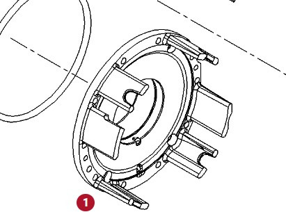 Fendt 924 927 930 933 936 Vario Valtra Kryza Łożyska Prawa Strona 934152010052 - Eje y piezas para Maquinaria agrícola: foto 1 Fendt 924 927 930 933 936 Vario Valtra Kryza Łożyska Prawa Strona 934152010052 - Eje y piezas para Maquinaria agrícola: foto 1