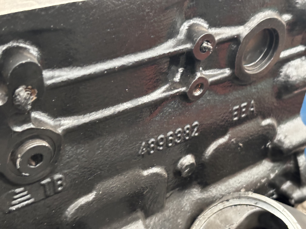 IVECO New Holland Tector / B3.9 Blok Silnika F4AE3481B 4896382 2830081 - Bloque de cilindros para Maquinaria agrícola: foto 5 IVECO New Holland Tector / B3.9 Blok Silnika F4AE3481B 4896382 2830081 - Bloque de cilindros para Maquinaria agrícola: foto 5