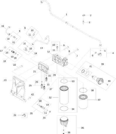John Deere 9470RX - Zawór RE540282 (Silnik) - Válvula para Maquinaria agrícola: foto 1 John Deere 9470RX - Zawór RE540282 (Silnik) - Válvula para Maquinaria agrícola: foto 1