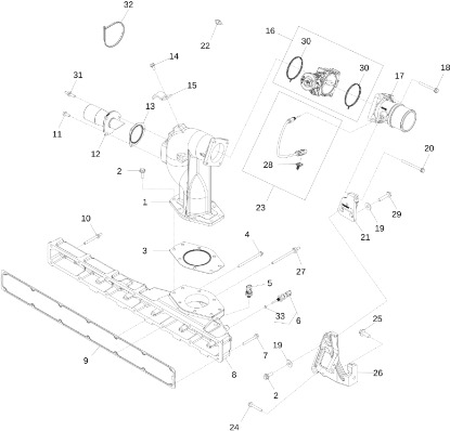 John Deere 9470RX - Zawór dolotowy DZ121939 (Silnik) - Válvula para Maquinaria agrícola: foto 1 John Deere 9470RX - Zawór dolotowy DZ121939 (Silnik) - Válvula para Maquinaria agrícola: foto 1