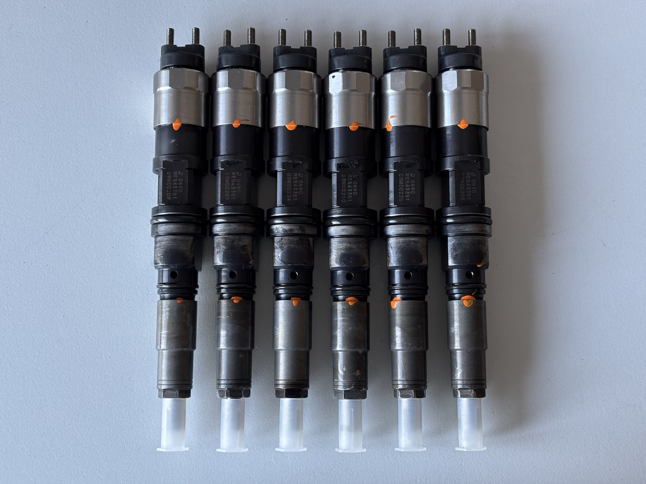 John Deere G3 RE543351 Wtryskiwacz Wtryskiwacze RE545562 AP582907 PO REGENERACJI - Inyector para Maquinaria agrícola: foto 1 John Deere G3 RE543351 Wtryskiwacz Wtryskiwacze RE545562 AP582907 PO REGENERACJI - Inyector para Maquinaria agrícola: foto 1