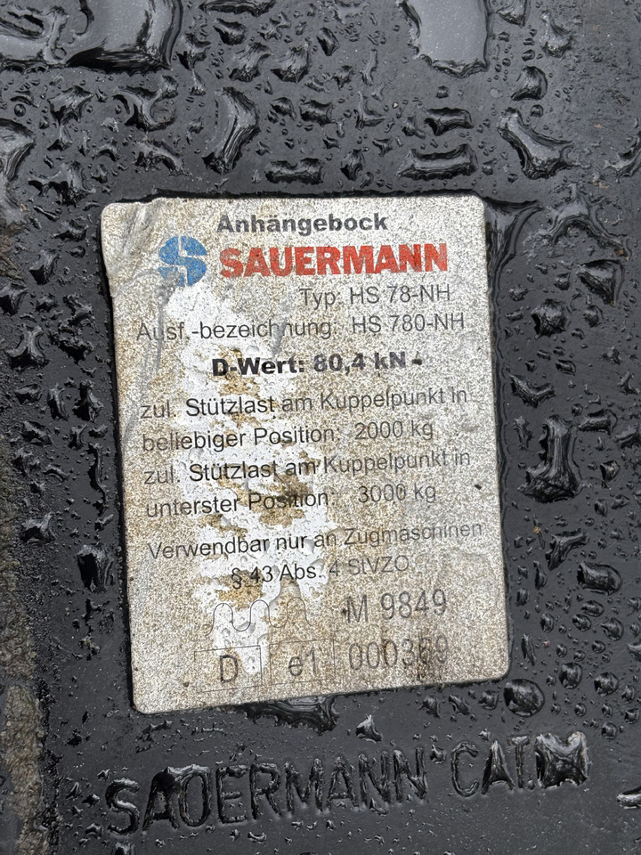 New Holland T6080 Rama Zaczepu Szyna Sauermann HS 78-NH HS 780-NH - Carrocería y exterior para Maquinaria agrícola: foto 5 New Holland T6080 Rama Zaczepu Szyna Sauermann HS 78-NH HS 780-NH - Carrocería y exterior para Maquinaria agrícola: foto 5