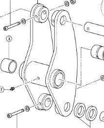 CLAAS TARGO K70 Dźwignia Sterująca Masztu 0003149902 00 0314 990 2 - Piezas de recambio para Equipo de manutención: foto 2 CLAAS TARGO K70 Dźwignia Sterująca Masztu 0003149902 00 0314 990 2 - Piezas de recambio para Equipo de manutención: foto 2