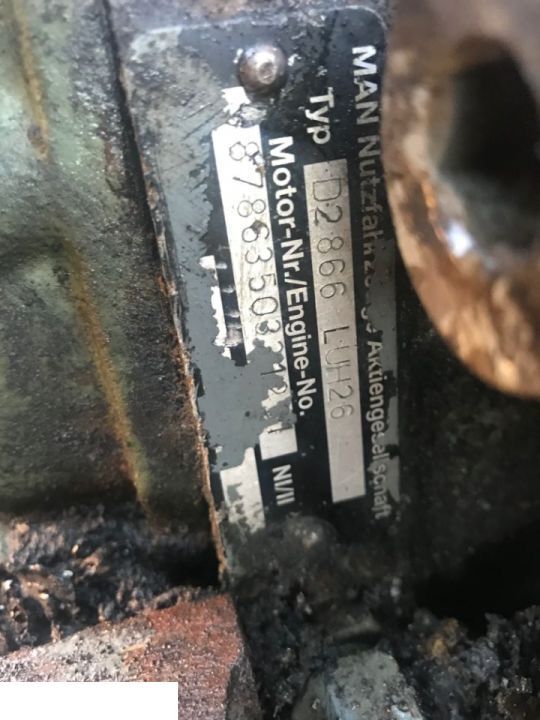 Silnik Man D2866 - Części - Wał - Motor para Maquinaria agrícola: foto 1 Silnik Man D2866 - Części - Wał - Motor para Maquinaria agrícola: foto 1