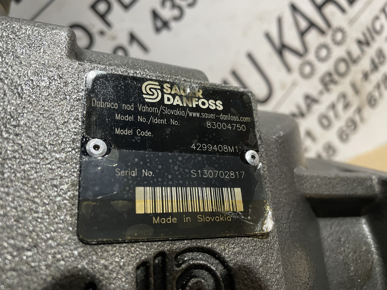 Valtra S354 Massey 8480 - pompa hydrauliczna 4299408M1 4299408M2 - Bomba hidráulica para Maquinaria agrícola: foto 4 Valtra S354 Massey 8480 - pompa hydrauliczna 4299408M1 4299408M2 - Bomba hidráulica para Maquinaria agrícola: foto 4