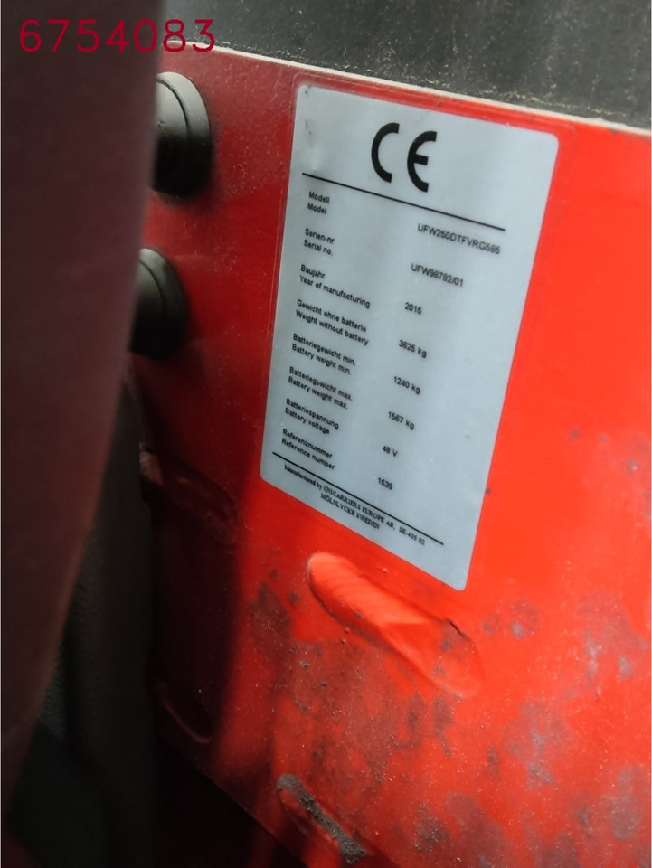 Linde R25F - Retráctil: foto 5 Linde R25F - Retráctil: foto 5