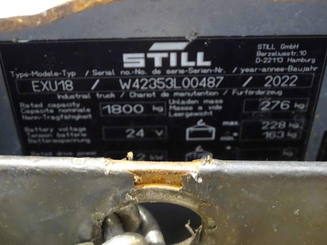 STILL EXU18 - Transpaleta: foto 5 STILL EXU18 - Transpaleta: foto 5