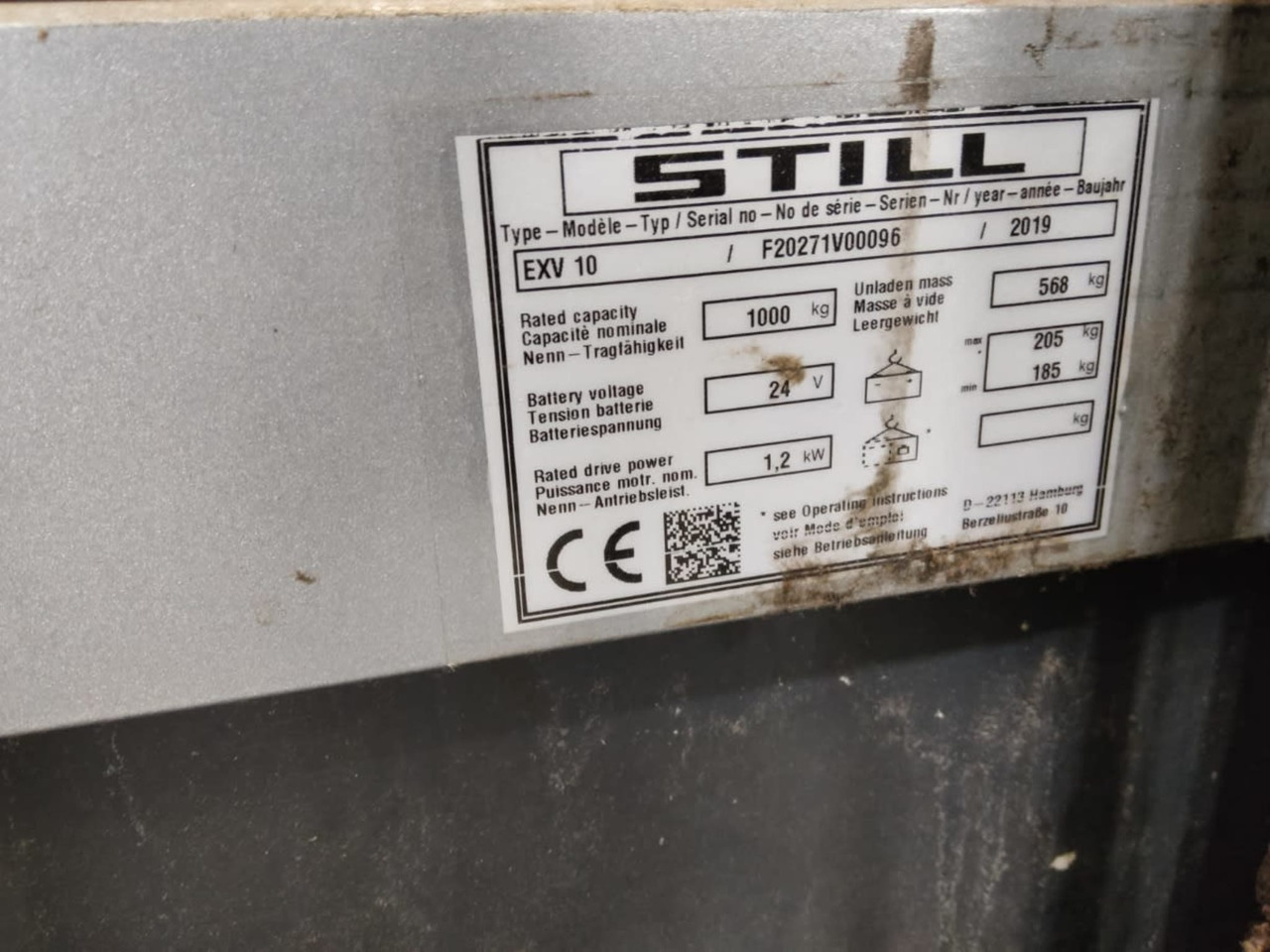 STILL EXV10 - Apilador: foto 2 STILL EXV10 - Apilador: foto 2