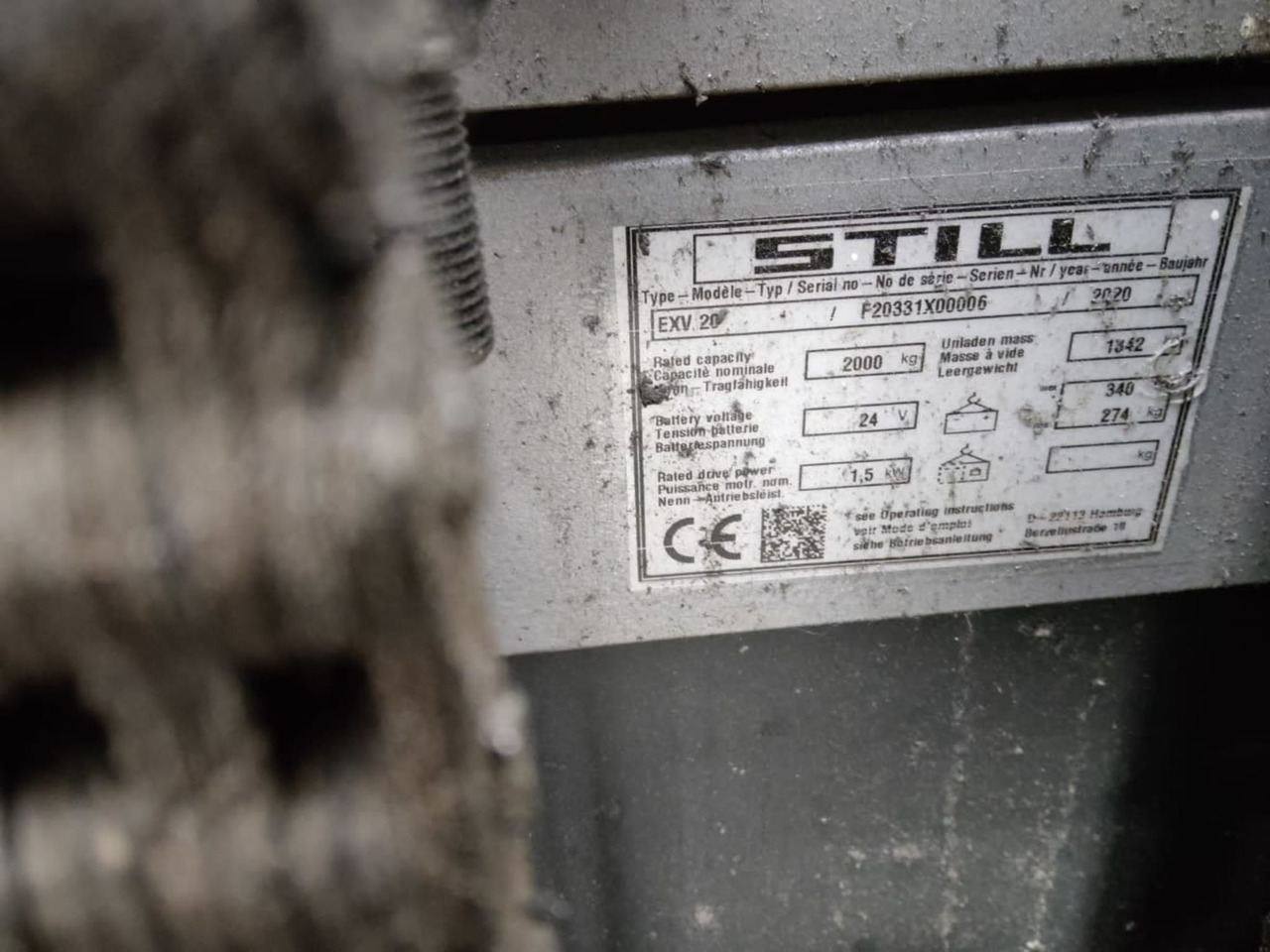 STILL EXV20 - Apilador: foto 5 STILL EXV20 - Apilador: foto 5
