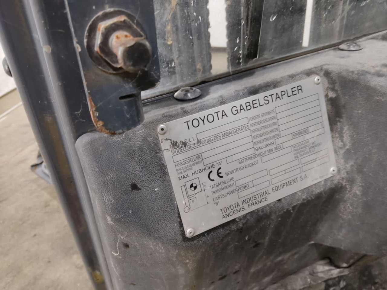 Toyota 7FBMF25 - Carretilla elevadora eléctrica: foto 2 Toyota 7FBMF25 - Carretilla elevadora eléctrica: foto 2