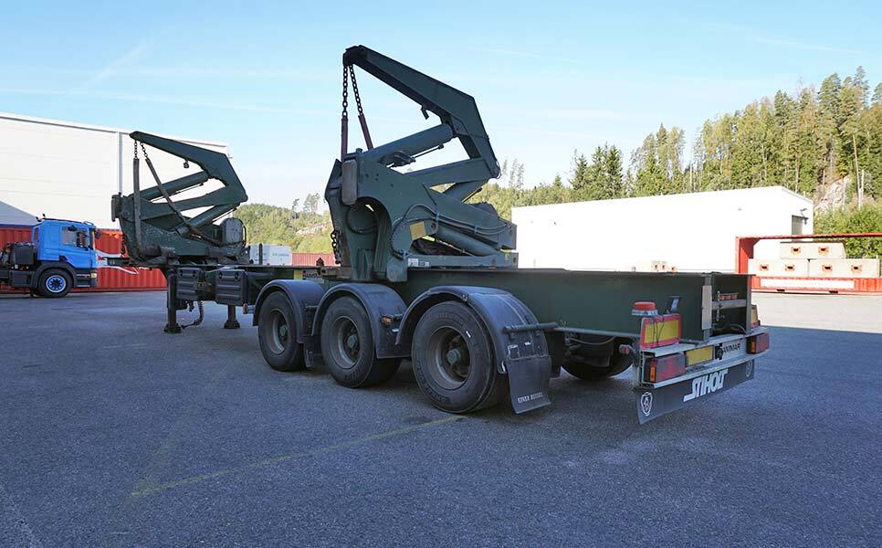 Semirremolque portacontenedore/ Intercambiable para transporte de contenedores Hammar 195 S, Sideloader, 33 tonnes SWL (20'-40'): foto 6 Semirremolque portacontenedore/ Intercambiable para transporte de contenedores Hammar 195 S, Sideloader, 33 tonnes SWL (20'-40'): foto 6