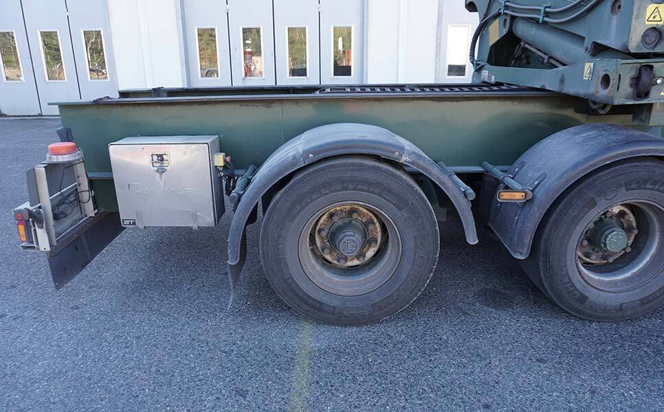 Semirremolque portacontenedore/ Intercambiable para transporte de contenedores Hammar 195 S, Sideloader, 33 tonnes SWL (20'-40'): foto 10 Semirremolque portacontenedore/ Intercambiable para transporte de contenedores Hammar 195 S, Sideloader, 33 tonnes SWL (20'-40'): foto 10