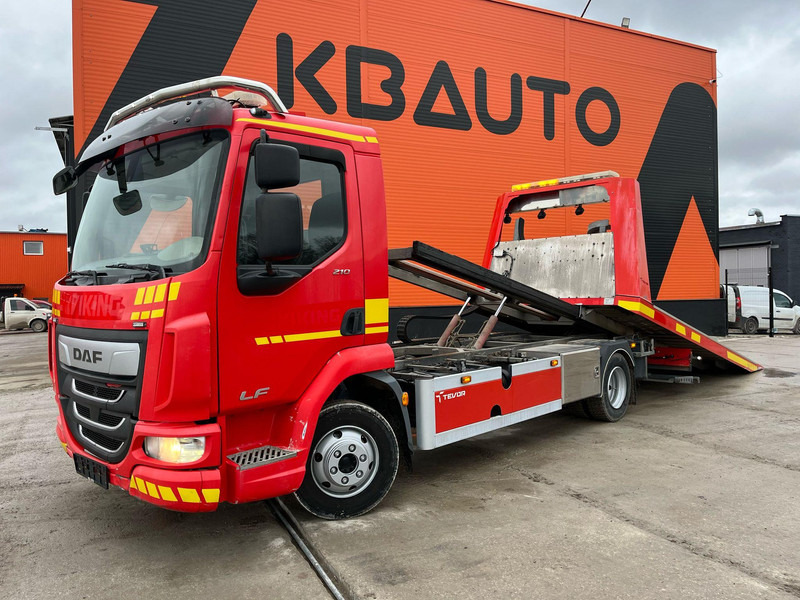 DAF LF 210 4x2 TEVOR ZP30A1 / PLATFORM L=5350 mm - Camión portavehículos: foto 2 DAF LF 210 4x2 TEVOR ZP30A1 / PLATFORM L=5350 mm - Camión portavehículos: foto 2