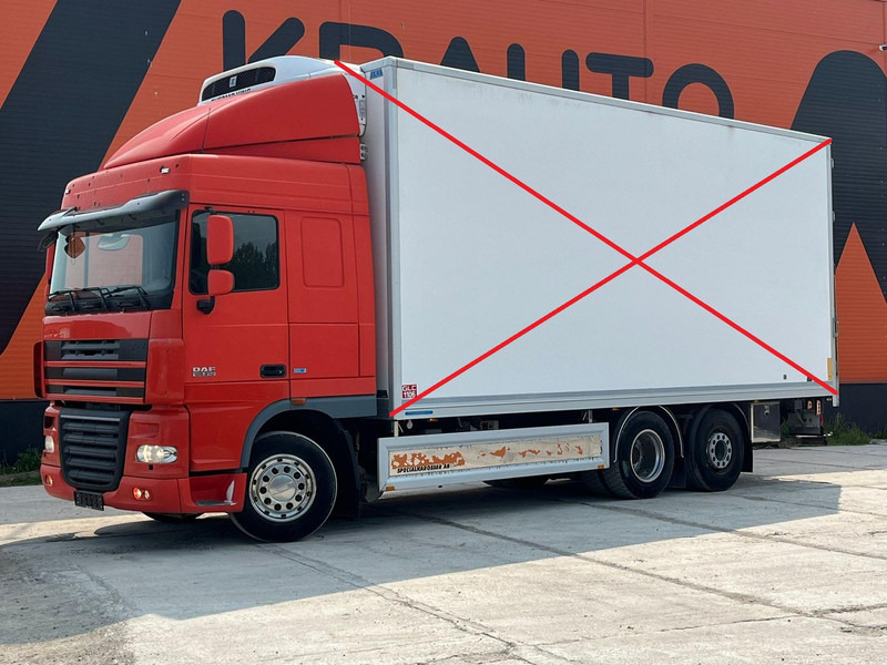 DAF XF 105.510 6x2 T-1200R / BOX L=7423 mm - Camión chasis: foto 1 DAF XF 105.510 6x2 T-1200R / BOX L=7423 mm - Camión chasis: foto 1