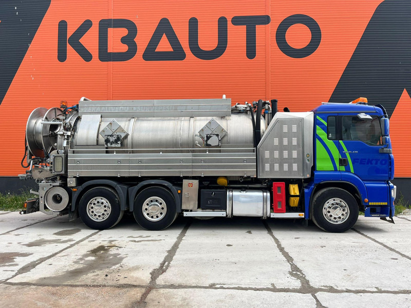 MAN TGA 26.430 6x2*4 TANK 13700 l / VACUUM MORO PM200R - 2283 hours / PRESSURE Pratissoli KF38 - 40 l/min - 150 bar - Limpieza de alcantarillado: foto 4 MAN TGA 26.430 6x2*4 TANK 13700 l / VACUUM MORO PM200R - 2283 hours / PRESSURE Pratissoli KF38 - 40 l/min - 150 bar - Limpieza de alcantarillado: foto 4