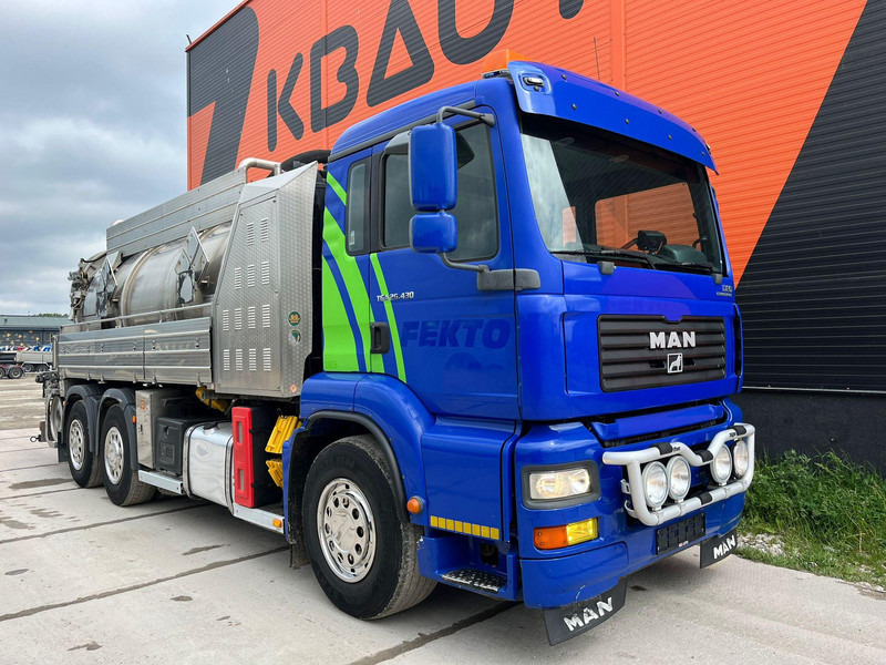MAN TGA 26.430 6x2*4 TANK 13700 l / VACUUM MORO PM200R - 2283 hours / PRESSURE Pratissoli KF38 - 40 l/min - 150 bar - Limpieza de alcantarillado: foto 3 MAN TGA 26.430 6x2*4 TANK 13700 l / VACUUM MORO PM200R - 2283 hours / PRESSURE Pratissoli KF38 - 40 l/min - 150 bar - Limpieza de alcantarillado: foto 3