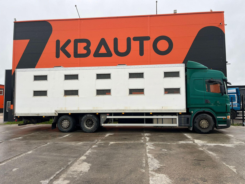 Scania G 480 6x2*4 BOX L=9212 mm / COOLANT LEAKAGE ON 3 RD CYLINDER - Camión transporte de ganado: foto 5 Scania G 480 6x2*4 BOX L=9212 mm / COOLANT LEAKAGE ON 3 RD CYLINDER - Camión transporte de ganado: foto 5