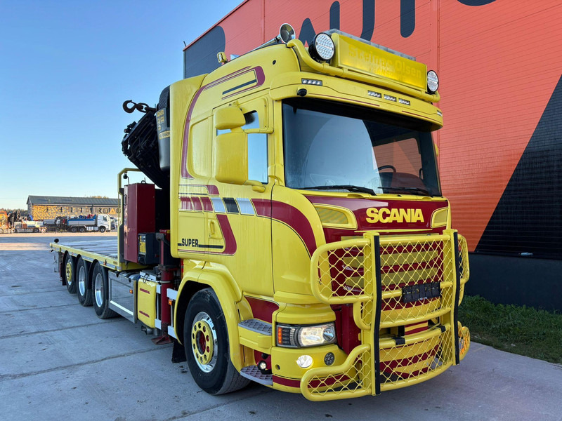 Scania G 490 8x4*4 PK 65002 SH / JIB CONNECTION / PLATFORM L=6301-7499 mm - Camión caja abierta, Camión grúa: foto 4 Scania G 490 8x4*4 PK 65002 SH / JIB CONNECTION / PLATFORM L=6301-7499 mm - Camión caja abierta, Camión grúa: foto 4