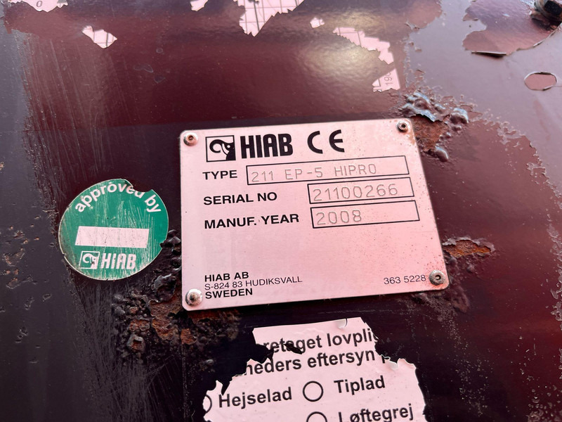 Camión multibasculante, Camión grúa Scania R 144 8x2/4 HIAB 211EP-5 YEAR 2008 / HOOK LIFT L=5400 mm: foto 10
