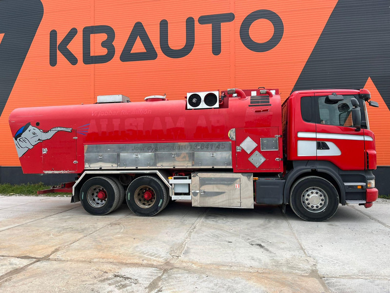 Scania R 420 6x2 ADR / FULL STEEL / TANK 9500 l - Camión cisterna: foto 5 Scania R 420 6x2 ADR / FULL STEEL / TANK 9500 l - Camión cisterna: foto 5