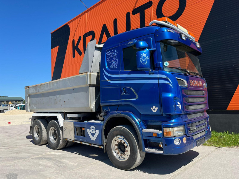 Scania R 560 6x4 RETARDER / FULL STEEL / BIG AXLES / BOX L=4563 mm - Camión volquete: foto 4 Scania R 560 6x4 RETARDER / FULL STEEL / BIG AXLES / BOX L=4563 mm - Camión volquete: foto 4