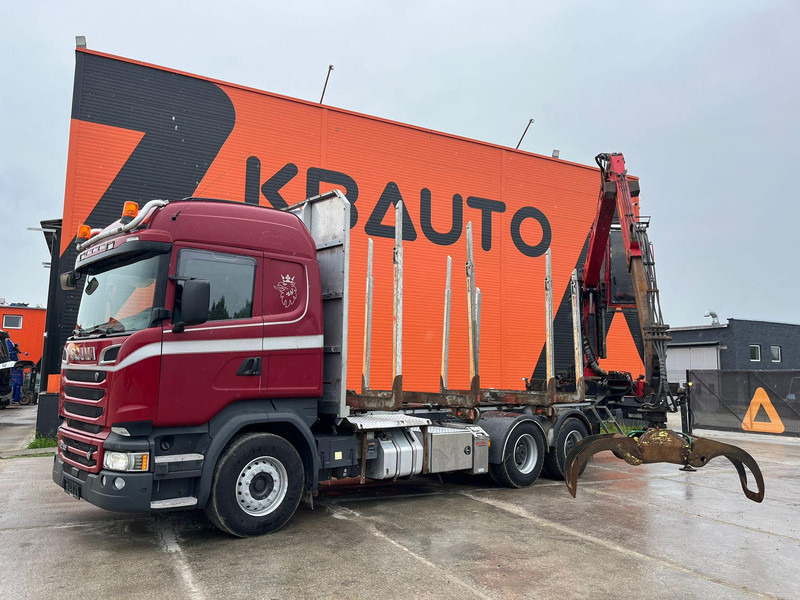 Scania R 730 6x4 RETARDER / BIG AXLES - Camión forestal, Camión grúa: foto 1 Scania R 730 6x4 RETARDER / BIG AXLES - Camión forestal, Camión grúa: foto 1