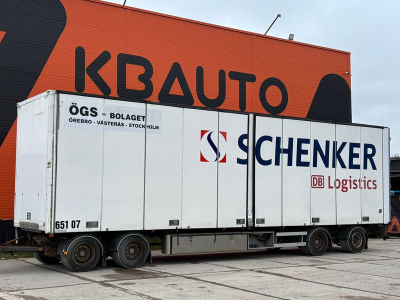 Vak V-4-40 SAF AXLES / EXTENDABLE DRAWBAR - Remolque caja cerrada: foto 1 Vak V-4-40 SAF AXLES / EXTENDABLE DRAWBAR - Remolque caja cerrada: foto 1