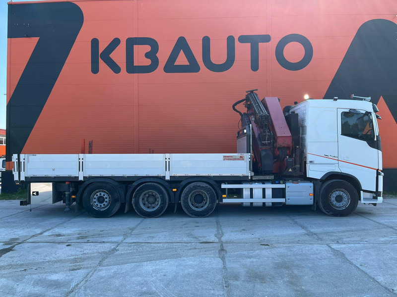 Volvo FH 540 8x4*4 HMF5020K-6 + JIB + WINCH / PLATFORM L=6508 mm - Camión caja abierta, Camión grúa: foto 5 Volvo FH 540 8x4*4 HMF5020K-6 + JIB + WINCH / PLATFORM L=6508 mm - Camión caja abierta, Camión grúa: foto 5