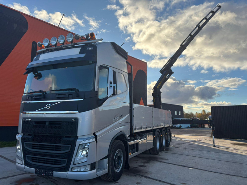 Volvo FH 540 8x4*4 PALFINGER PK 33002 EH / PLATFORM L=7049 mm - Camión caja abierta, Camión grúa: foto 1 Volvo FH 540 8x4*4 PALFINGER PK 33002 EH / PLATFORM L=7049 mm - Camión caja abierta, Camión grúa: foto 1