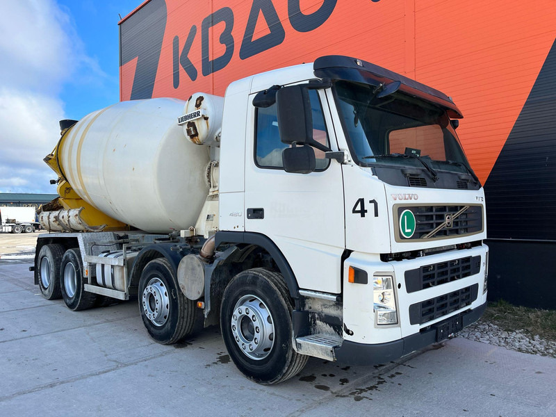 Volvo FM 12 420 8x4 INTERMIX IMF 10 m3 / FULL STEEL / ANALOG TACHOGAPH - Camión hormigonera: foto 3 Volvo FM 12 420 8x4 INTERMIX IMF 10 m3 / FULL STEEL / ANALOG TACHOGAPH - Camión hormigonera: foto 3