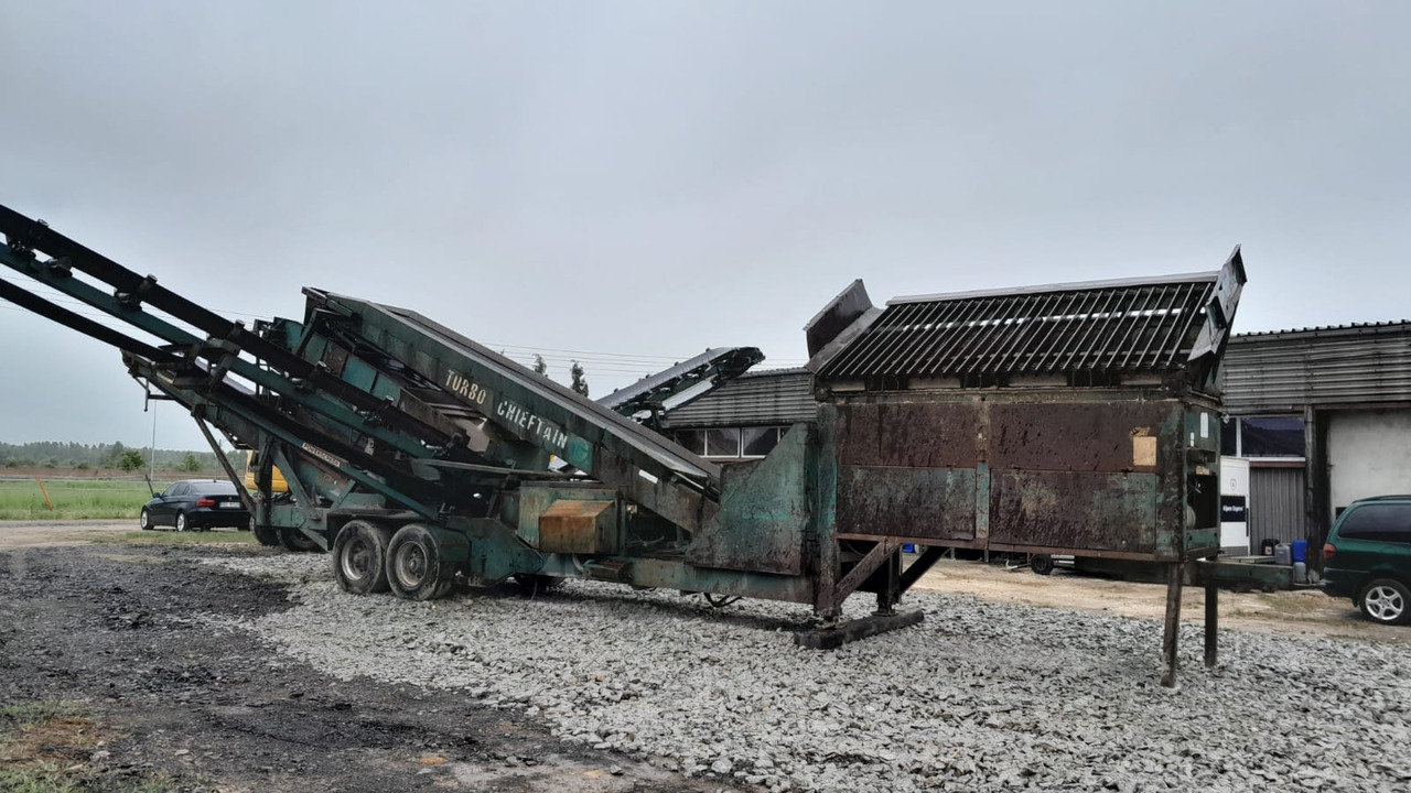 POWERSCREEN Turbo Chieftain 1200 - Cribadora: foto 4 POWERSCREEN Turbo Chieftain 1200 - Cribadora: foto 4