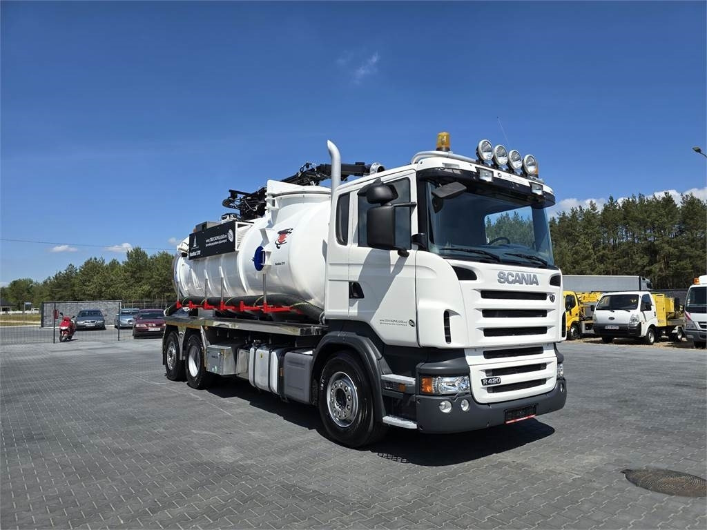 Scania Saugbagger Larsen FlexVac 311 Vacuum suction loade - Limpieza de alcantarillado: foto 2 Scania Saugbagger Larsen FlexVac 311 Vacuum suction loade - Limpieza de alcantarillado: foto 2