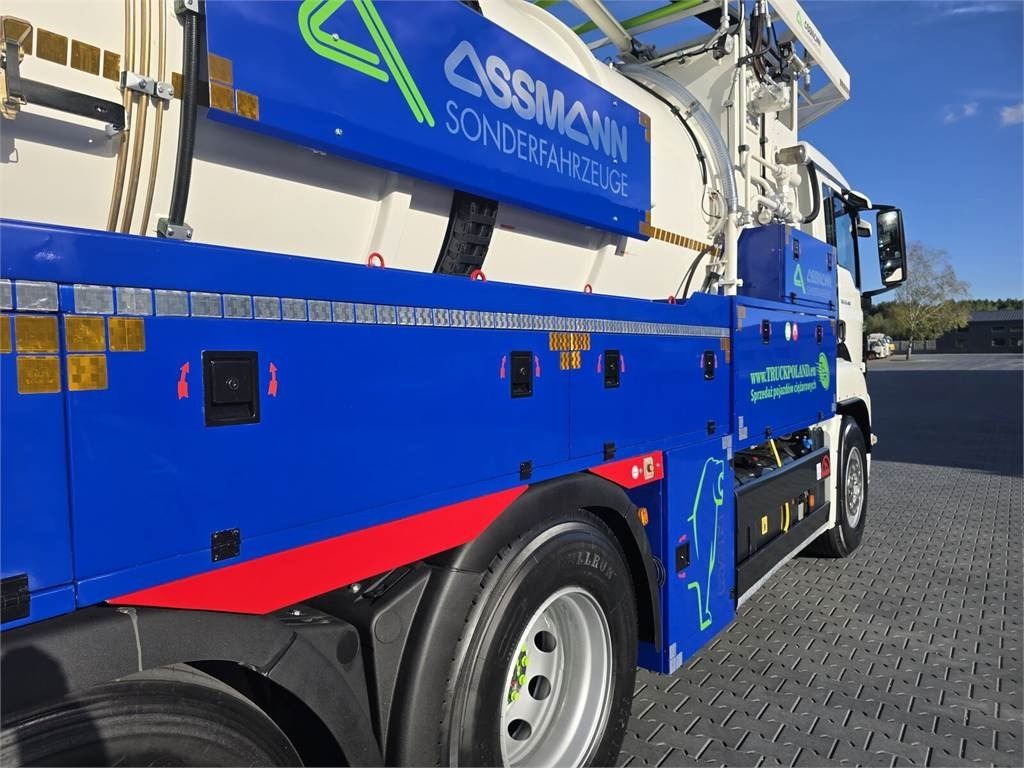 MAN ASSMANN ADR KOMBI FOR CLEANING CANALS WUKO - Vehículo municipal: foto 4 MAN ASSMANN ADR KOMBI FOR CLEANING CANALS WUKO - Vehículo municipal: foto 4