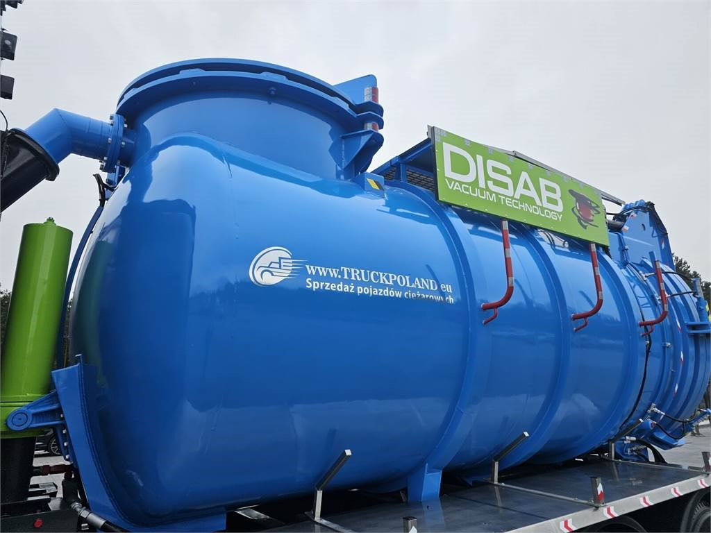 Vehículo municipal Scania Disab Centurion P210/8 Vacuum suction loader: foto 13