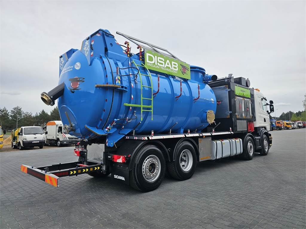 Vehículo municipal Scania Disab Centurion P210/8 Vacuum suction loader: foto 6