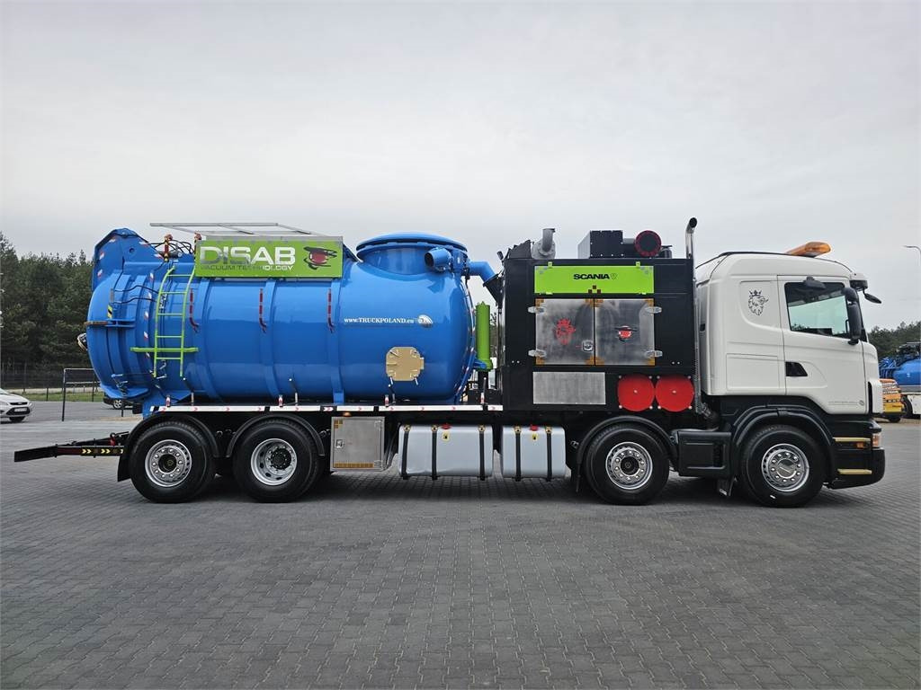 Vehículo municipal Scania Disab Centurion P210/8 Vacuum suction loader: foto 7