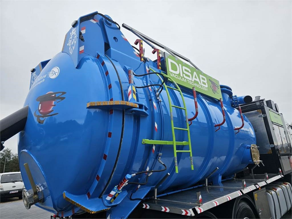 Vehículo municipal Scania Disab Centurion P210/8 Vacuum suction loader: foto 15