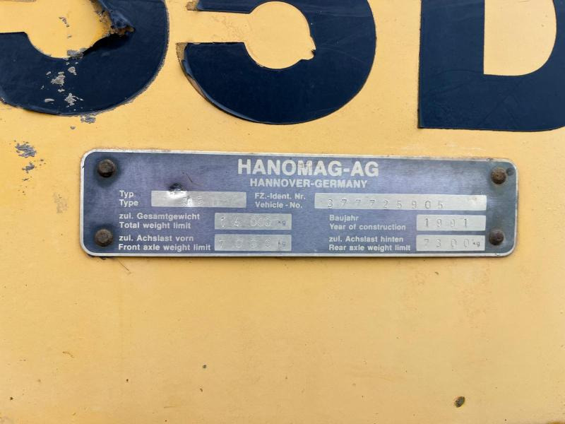 Hanomag 55 D - Cargadora de ruedas: foto 5 Hanomag 55 D - Cargadora de ruedas: foto 5