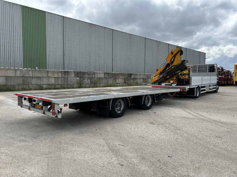 DAF LF 320 FA 19T + Burg BPM 0018 Trailer / Effer 175.2/c3s Crane / NL Combi - Camión caja abierta, Camión grúa: foto 3 DAF LF 320 FA 19T + Burg BPM 0018 Trailer / Effer 175.2/c3s Crane / NL Combi - Camión caja abierta, Camión grúa: foto 3