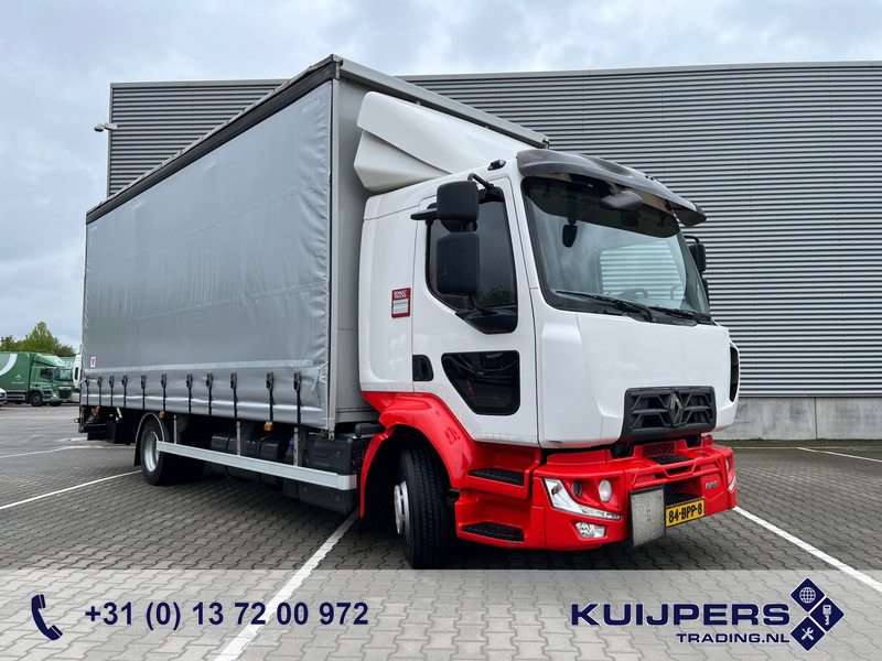 Renault D 210 Euro 6 / 12 Ton / 282 dkm / Schuifzeil / Laadklep / APK TUV 07-25 - Camión lona: foto 1 Renault D 210 Euro 6 / 12 Ton / 282 dkm / Schuifzeil / Laadklep / APK TUV 07-25 - Camión lona: foto 1