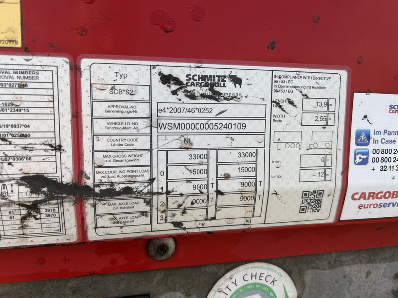Schmitz Cargobull SCB S2 / Box Trailer / Disk / APK TUV 10-26 - Semirremolque caja cerrada: foto 5 Schmitz Cargobull SCB S2 / Box Trailer / Disk / APK TUV 10-26 - Semirremolque caja cerrada: foto 5