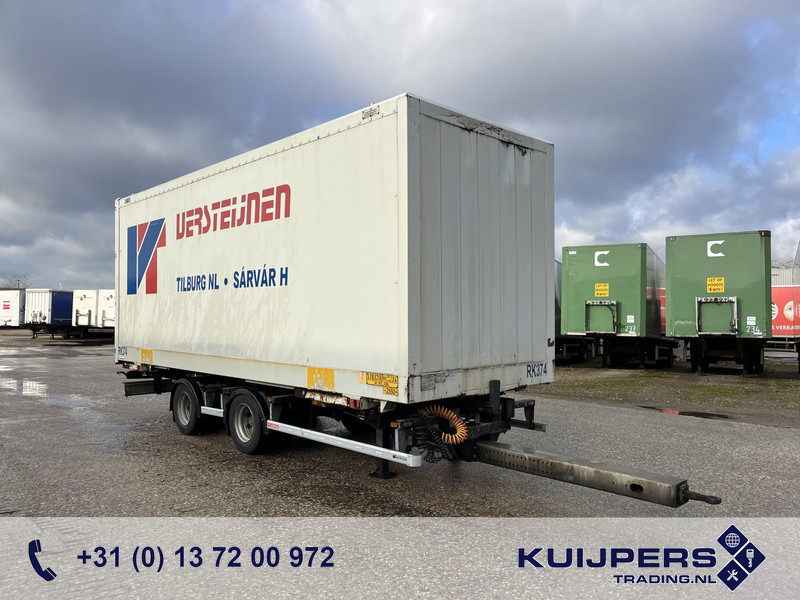 Wecon AWZ 218 / BDF System / Krone Box / Wipkar - Middenas AHW / NL Trailer - Remolque caja cerrada: foto 1 Wecon AWZ 218 / BDF System / Krone Box / Wipkar - Middenas AHW / NL Trailer - Remolque caja cerrada: foto 1