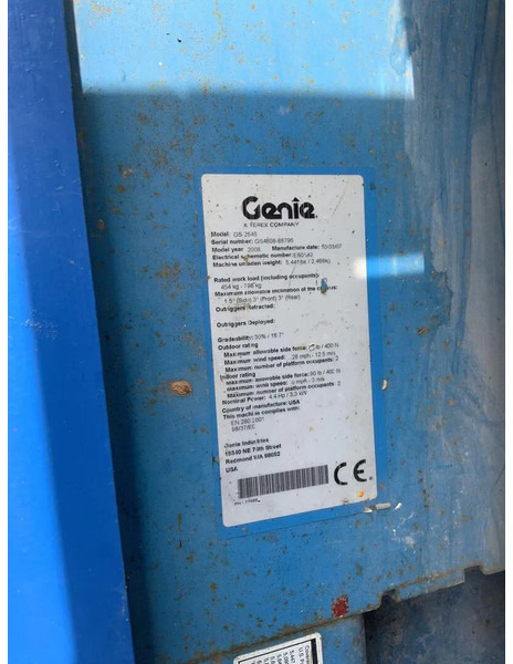 Leasing de Genie GS2646 Genie GS2646: foto 10