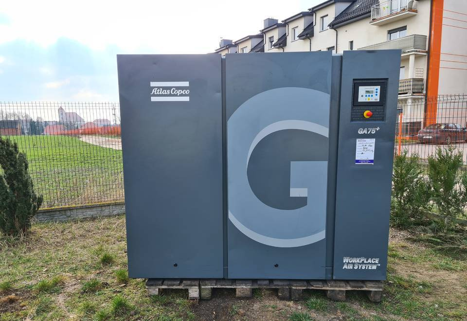 Kompresor śrubowy ATLAS COPCO GA 75 + - Compresor de aire: foto 4 Kompresor śrubowy ATLAS COPCO GA 75 + - Compresor de aire: foto 4