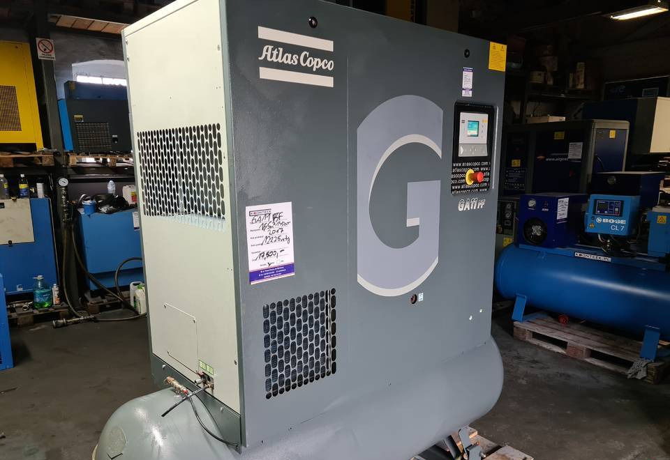 Kompresor śrubowy Atlas Copco GA 11 FF - Compresor de aire: foto 4 Kompresor śrubowy Atlas Copco GA 11 FF - Compresor de aire: foto 4