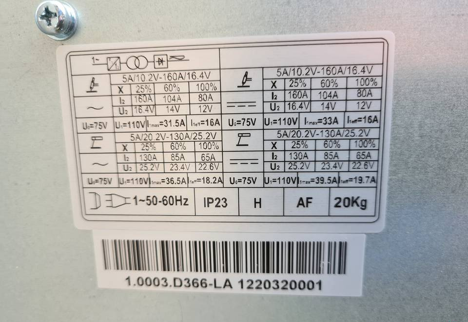 Equipo de soldadura nuevo Spawarka WELDKAR MULTIGMAW Mig, Mag, Mma, Tig 200 A: foto 6 Equipo de soldadura nuevo Spawarka WELDKAR MULTIGMAW Mig, Mag, Mma, Tig 200 A: foto 6