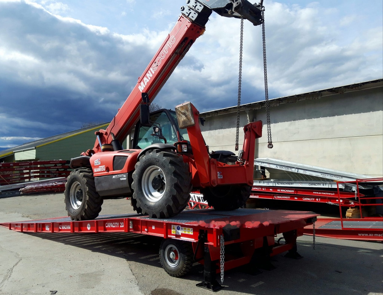 AZ RAMP KING VERSION, BIG FOOT LLO 25T mobile loading ramp - Rampa de carga: foto 3 AZ RAMP KING VERSION, BIG FOOT LLO 25T mobile loading ramp - Rampa de carga: foto 3