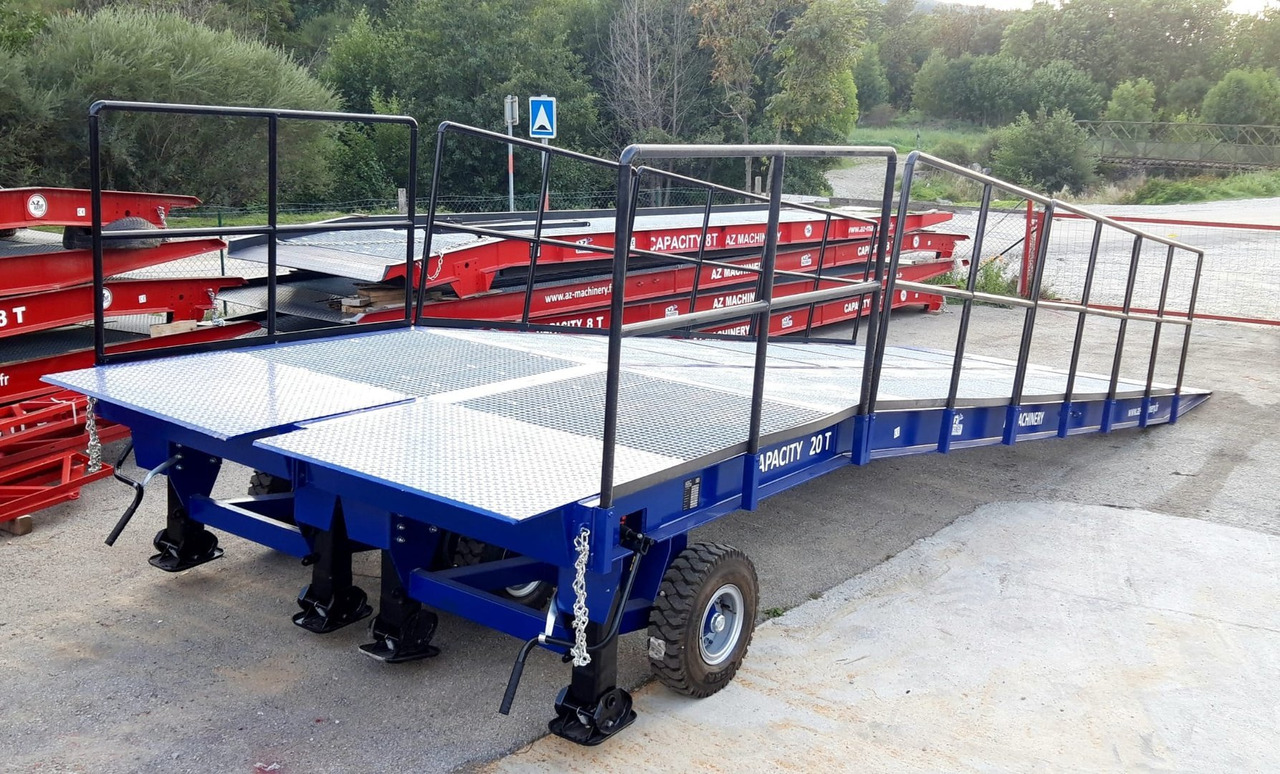 **RENTAL** Large Mobile dock ramp, uncouplable AZ RAMP - KING VERSION, BIG FOOT LLO 20 T - Rampa de carga: foto 2 **RENTAL** Large Mobile dock ramp, uncouplable AZ RAMP - KING VERSION, BIG FOOT LLO 20 T - Rampa de carga: foto 2